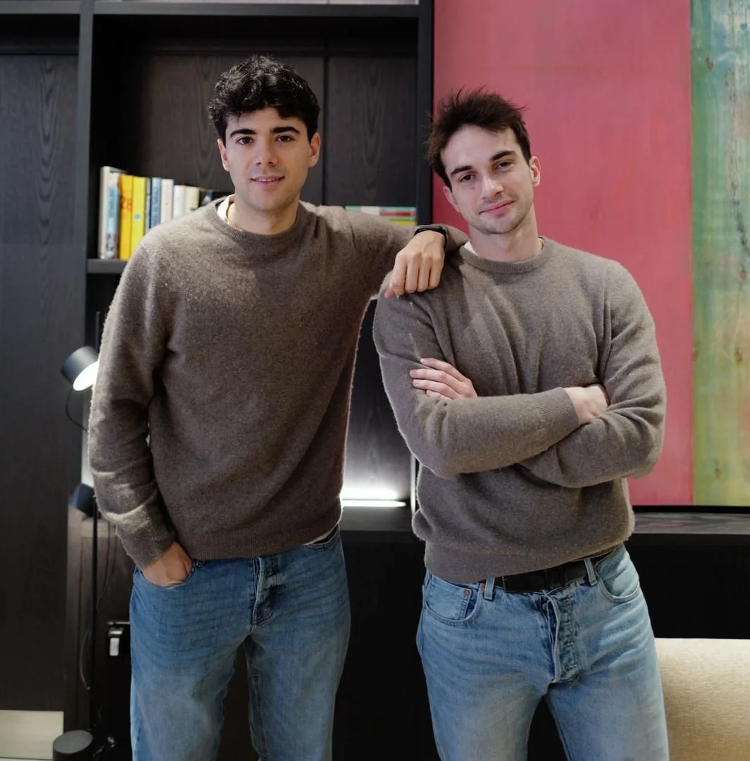 Thrad’s co-founders, Andrea Tortella and Marco Visentin.